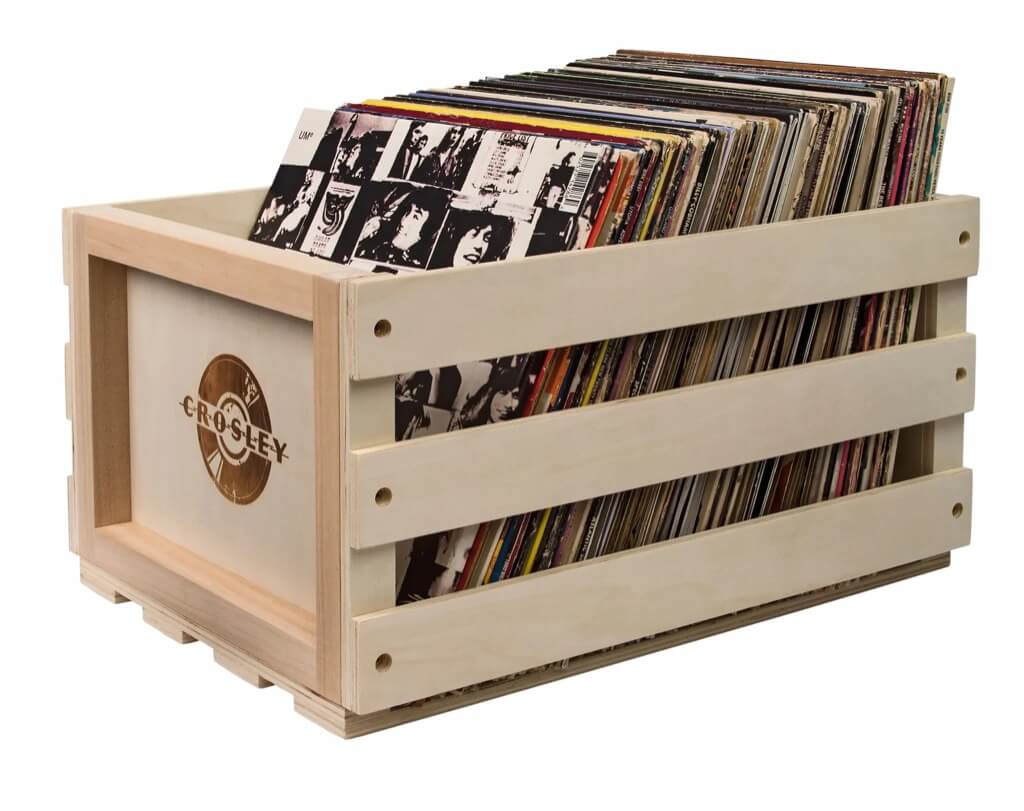 Record Storage Crate